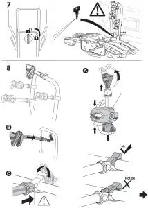 THULE 958 E Flexi Tow Bar Mounted Bike Carrier - fig 14