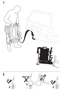 THULE 958 E Flexi Tow Bar Mounted Bike Carrier - fig 9