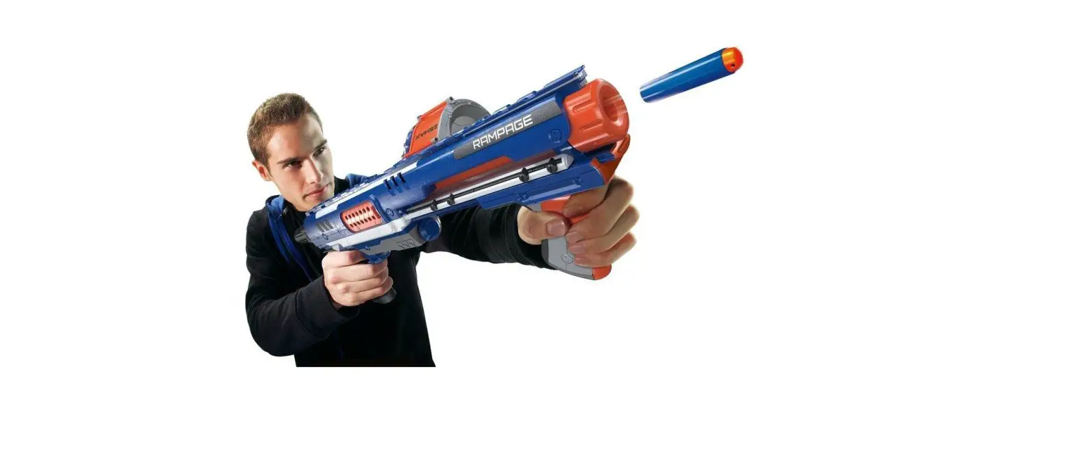 Nerf 98697e35 N-strike Elite Rampage Blaster Instruction Manual
