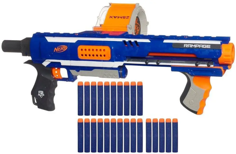 NERF 98697E35 N-Strike Elite Rampage Blaster
