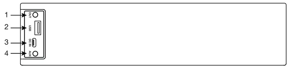 Shenzhen Sky Dragon Audio Video Technology K007- Rear panal