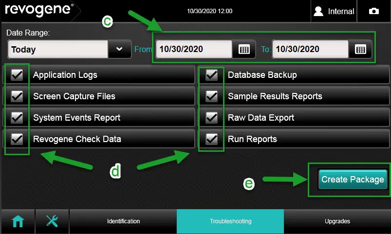 Troubleshooting Package Parameters