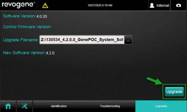 Upgrade Button Location 02