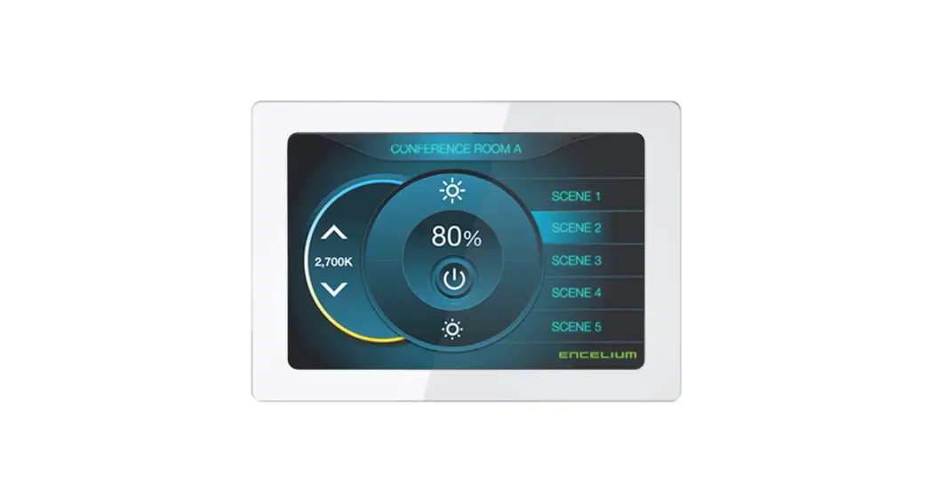 Encelium Kx7s Lcd Touch Screen Display Panel Instruction Manual Encelium Kx7s Lcd Touch Screen Display Panel Instruction Manual