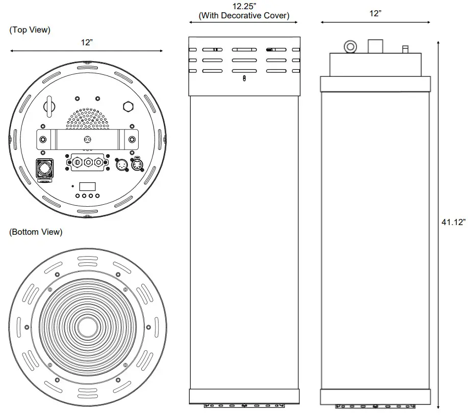 MEGA LITE Q350 Paramount Pendant - Weight