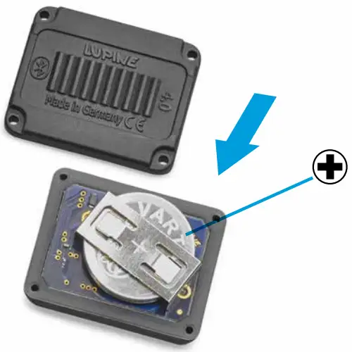 LUPINE 0250 202 Blika RX 4 SmartCore Headlamp Syste - battery