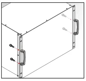 LIGHTWARE M 2 4 4 HDMI20 CA HDMI 2 0 Compatible Full 4K Matrix Switcher - mounted on