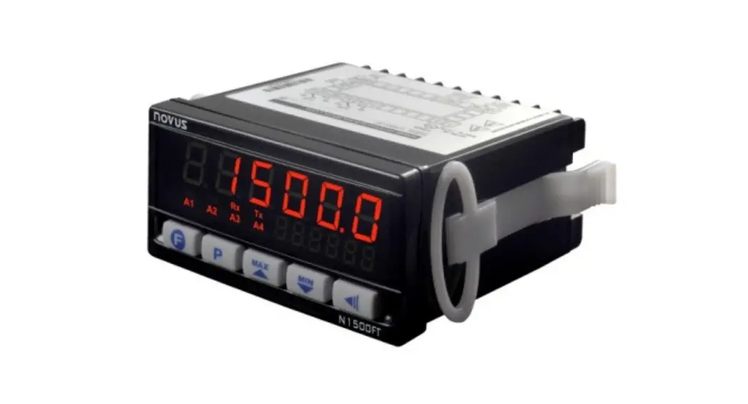Novus N1500ft Flow Rate Indicator Instruction Manual Novus N1500ft Flow Rate Indicator Instruction Manual