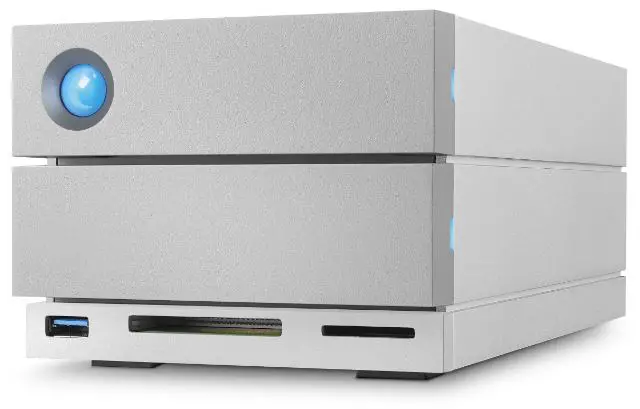 LACIE STGB16000400 16TB 2big Dock 2-Bay RAID Array Thunderbolt