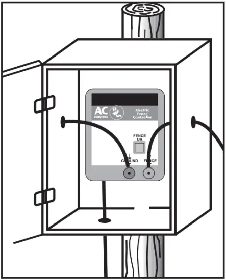Mount Fence Energizer