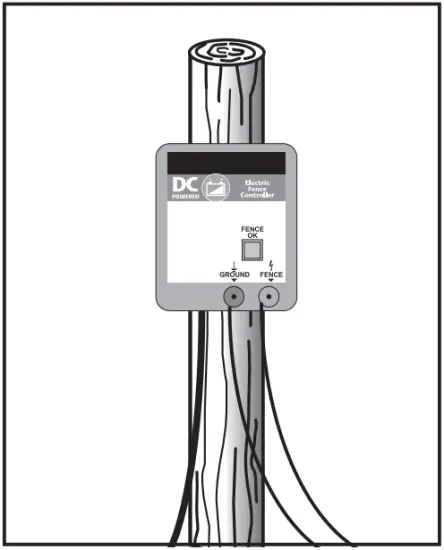 Mount Fence Energizer
