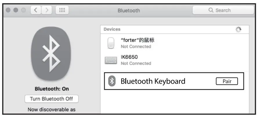 Jelly Comb K015G-3 Multi-Device Bluetooth Keyboard-6