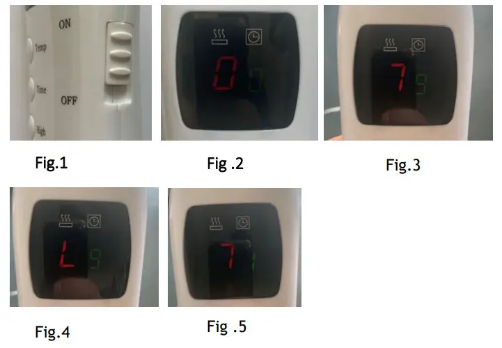 HELLER HHTR Heated Throw Rug-controller1