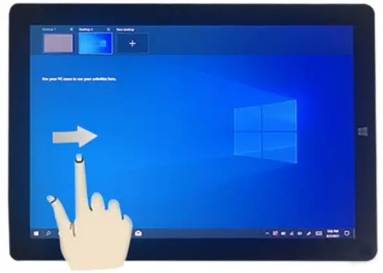 VisionSky G105 10 5 Inch 2 in 1 Tablet -Start Screen1