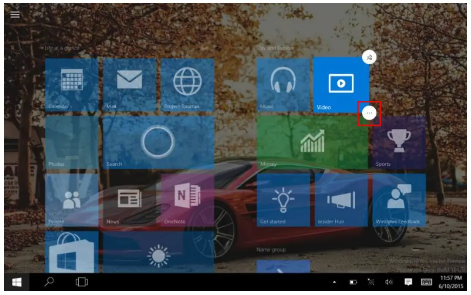 VisionSky G105 10 5 Inch 2 in 1 Tablet -Start Screen5