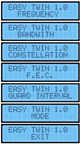 EKSELANS 122013 MD HD Easy Twin Digital Modulator with 2 Inputs - Advanced menu 2