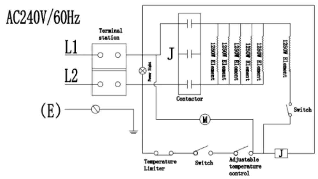 Lifeplus IFH12A 75 Digital Fan Forced Ceiling Mount Heater - fig6