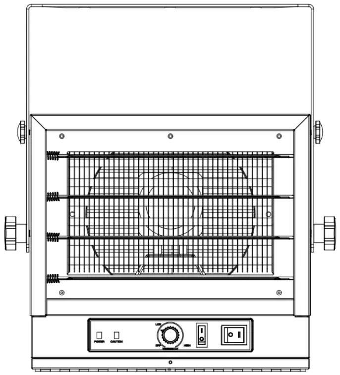 Lifeplus IFH12A 75 Digital Fan Forced Ceiling Mount Heater