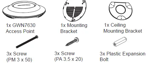 GRANDSTREAM-GWN7630-Enterprise-802.11ac-Wave-2-4x4-Wi-Fi-Access-Point-1