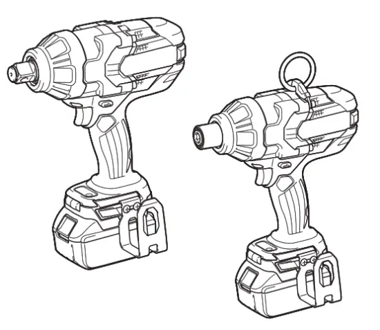 makita DTW1001 Cordless Impact Wrench