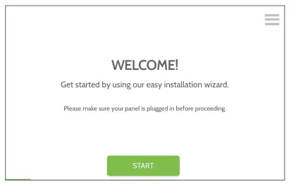 ON SCREEN SETUP WIZARD