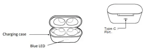 Huizhou Weide Electronics CCS15156 True Wireless Stereo Earbuds With Touch Control - Charge Your Wireless Earbuds