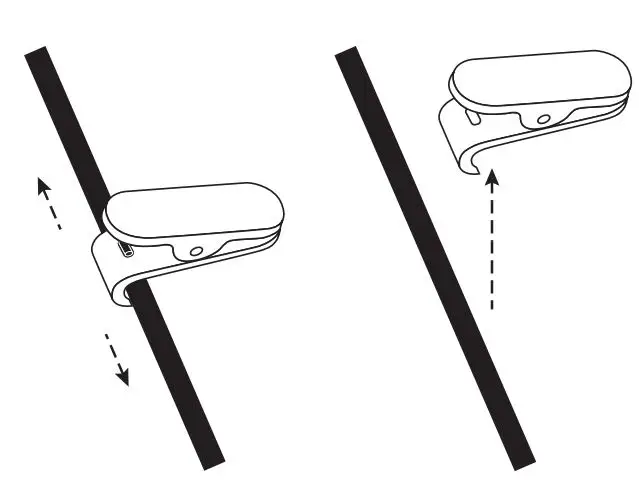 logitech Zone Wired Headset User Guide - ADJUSTABLE SHIRT CLIP