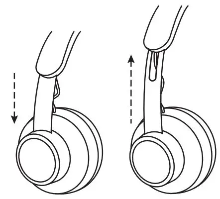logitech Zone Wired Headset User Guide - HEADSET FIT