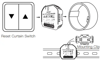LEDLUX MS-108 WiFi Curtain Module-fig3