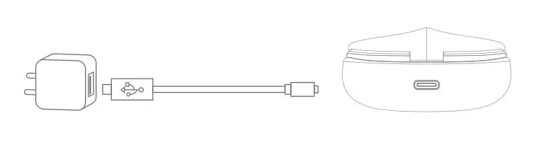 HIKER AUDIO T1 True Wireless Earbuds - How to charge the charger capsule