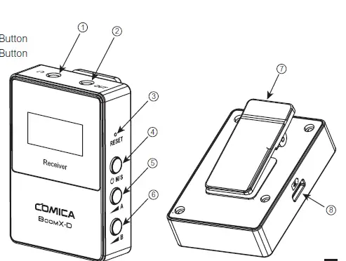 COMICA-Boom-X-D-2.4G-Digital-Wireless-Microphone-FIG-7