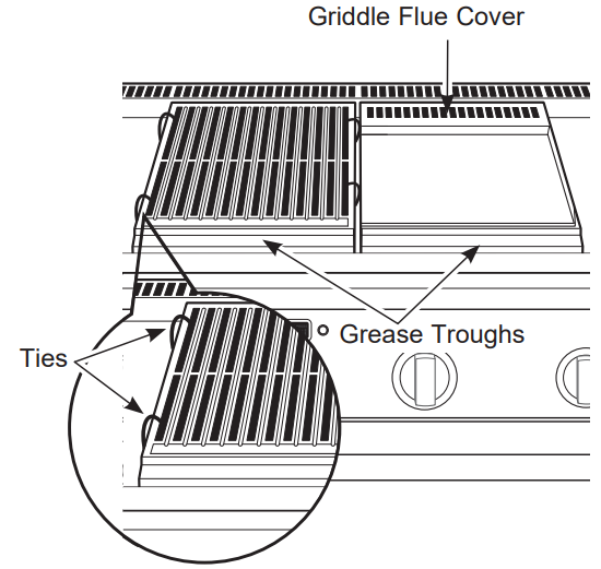 MONOGRAM ZGU364NDTSS 36 Inch Professional Gas Rangetop with 4 Burners and Griddle - JUDWHWRWKHJULOOIUDPH