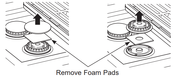 MONOGRAM ZGU364NDTSS 36 Inch Professional Gas Rangetop with 4 Burners and Griddle - KHDGVDQGUHPRYHIRDPSDG