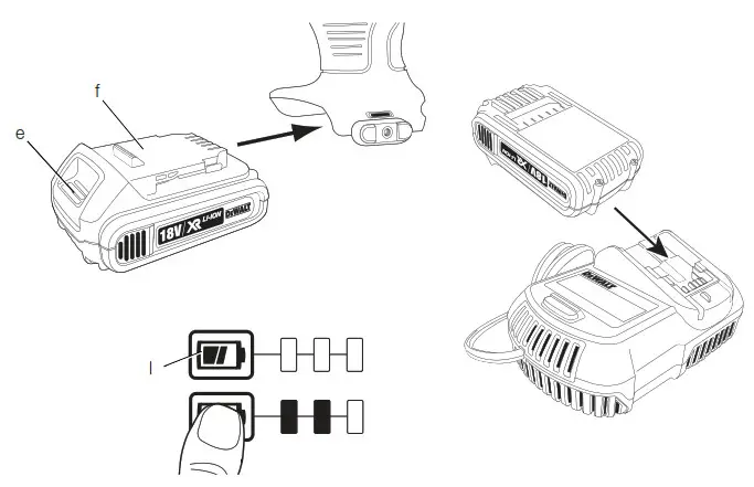 DEWALT DCF830 Cordless Impact Screwdriver - Figure 2