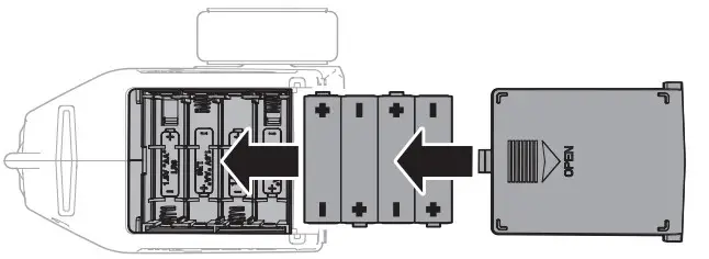SPEKTRUM 2.4 GHZ Digital Radio battery cover