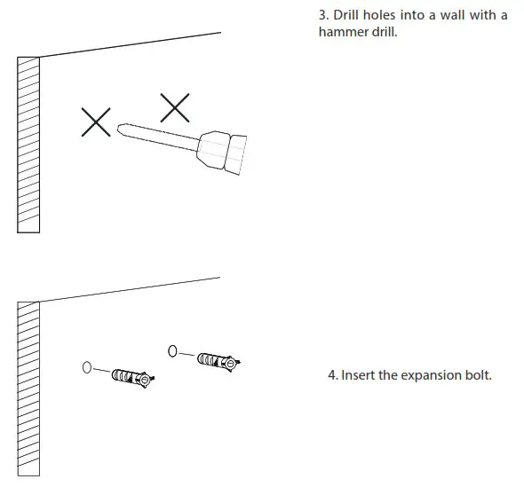 Woox Smart LED Floodligh 20W - Installation instruction 2