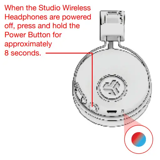 JLAB FTZKPUAHPD Audio Studio Wireless - SETUP 2