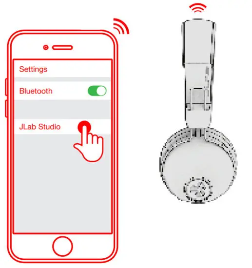 JLAB FTZKPUAHPD Audio Studio Wireless - SETUP 3