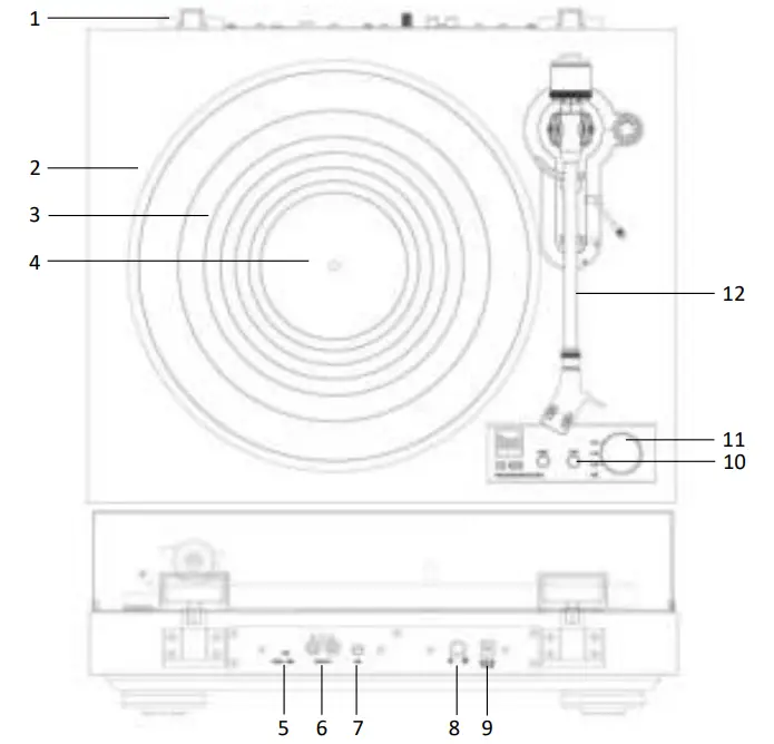 Dual CS 429 Fully Automatic 3 Speed Turntable-fig1