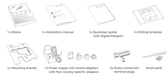DoorBird A1101 IP Video Indoor Station - figure 1