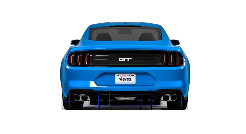 Street Aero 2018+ Ford Mustang Gt Rear Diffuser Instructions