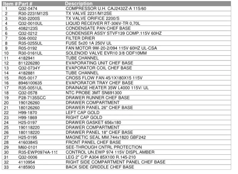 Lincat WFFC6004 Refrigerated Chef Base 2 Drawer BD20032 Stainless Steel- fig 6