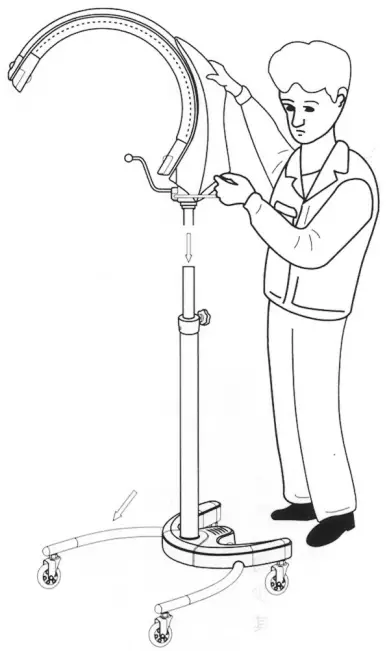 INSTALLATION OF STANDING TYPE