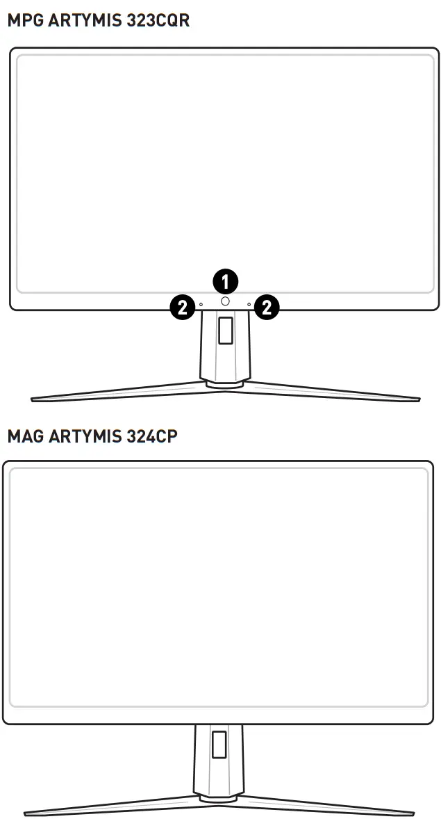 Coolblue 323CQR ARTYMIS Series LCD Monitor - Monitor Overview