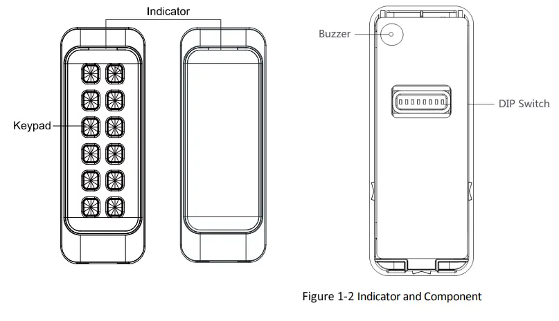 HIKVISION DS K1107A Card Reader - Component