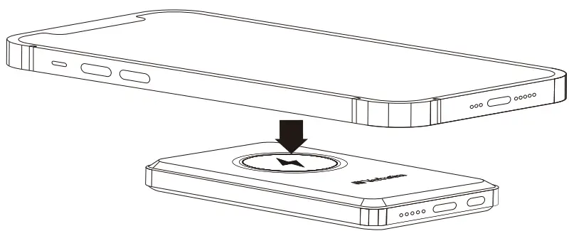 Verbatim VAPPP123 500mAh Magnetic Wireless Power Pack - fig2