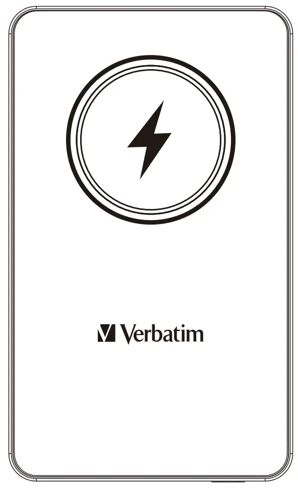 Verbatim VAPPP123 500mAh Magnetic Wireless Power Pack