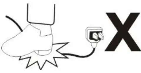 Blizzard BZ BPW1 Heated Counter Top Display Case - Protect cables