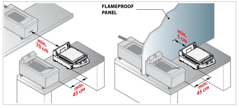 spidocook 596040 SpidoGlass Double Ceramic Contact Grill-fig9