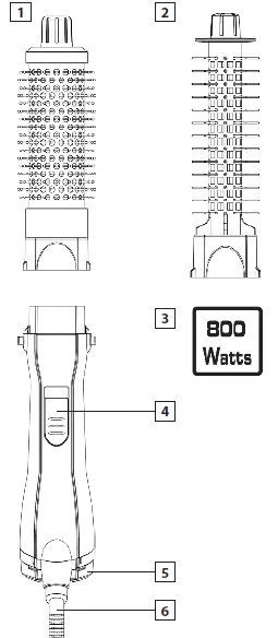 BaByliss AS81E Hot Air Brush fig 1